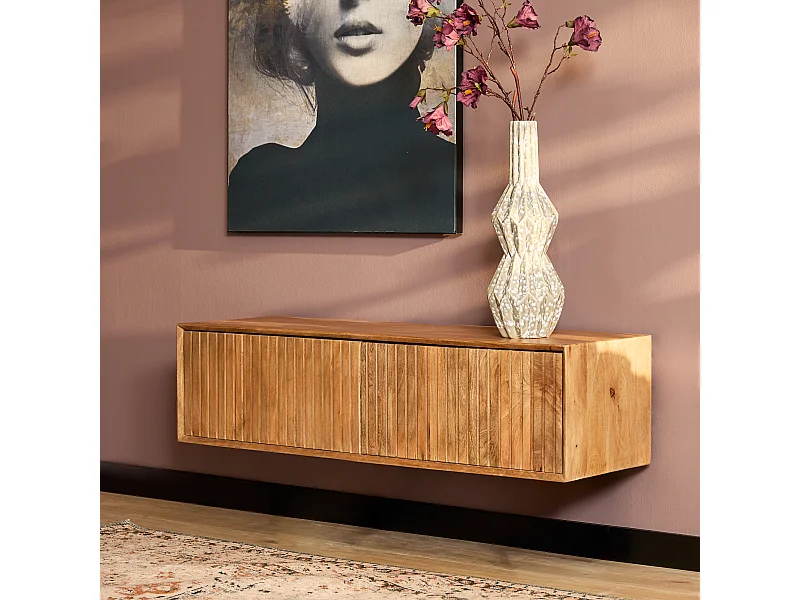 Tv meubel Madison - 35x120x30cm - Bruin