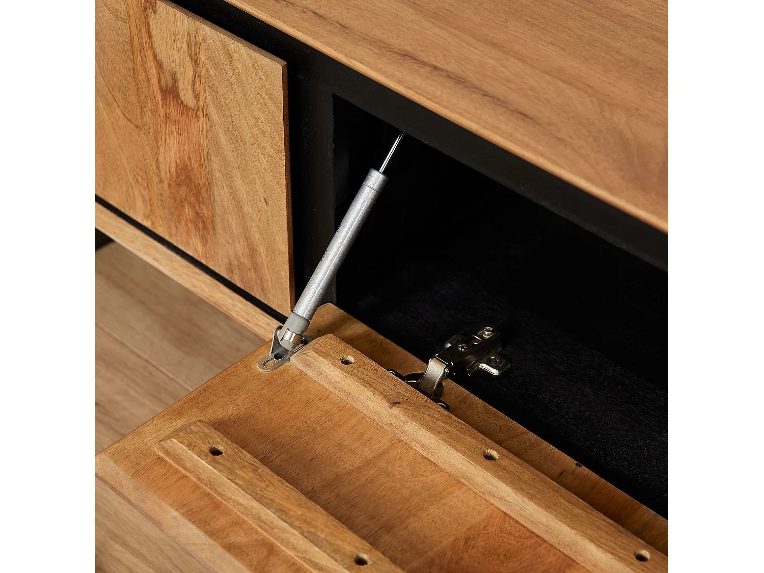 Tv meubel RichWood - 35x160x30cm - Bruin