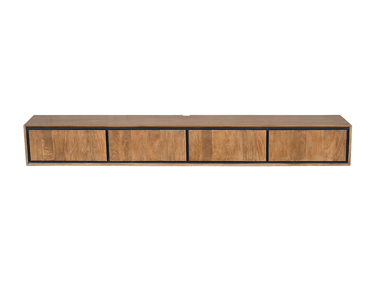 Tv meubel RichWood - 35x240x30cm - Bruin