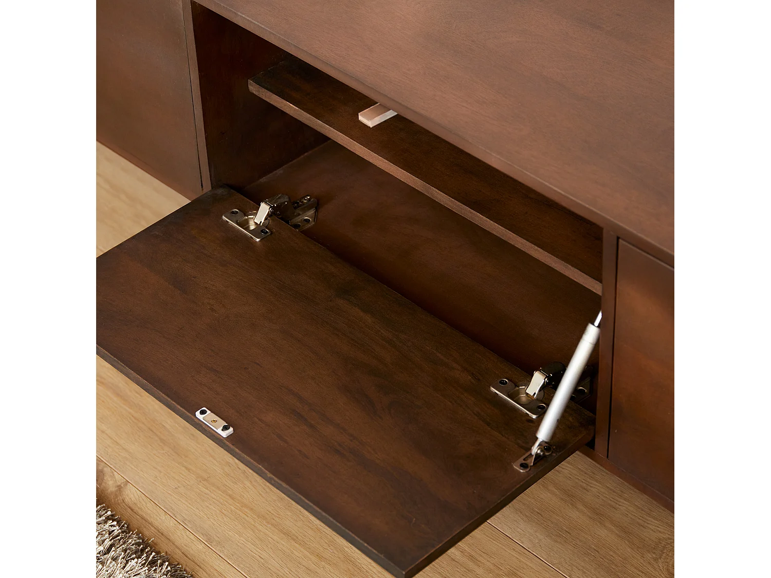 Tv meubel Vision - 30x120x35cm - Bruin