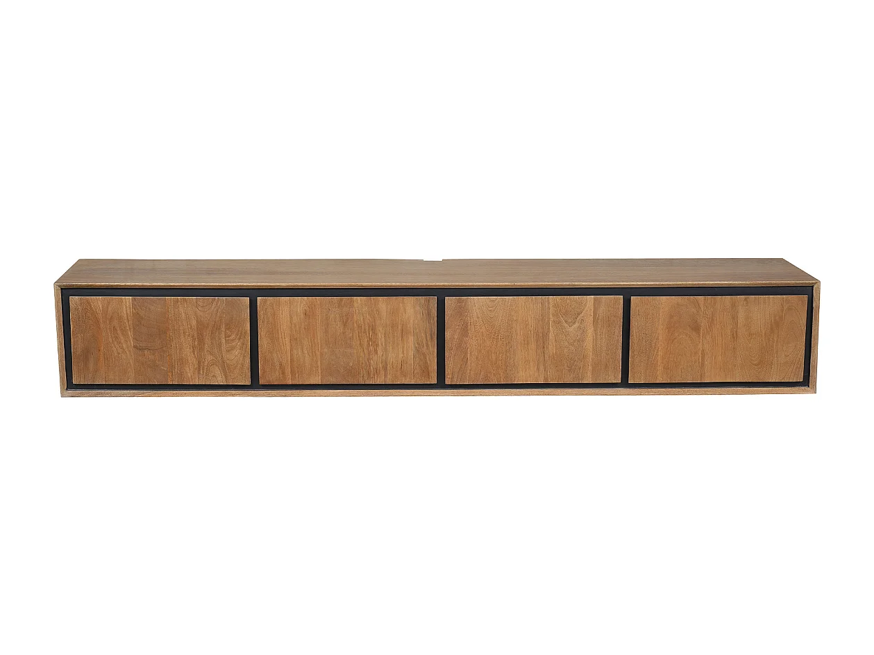 Tv meubel RichWood - 35x200x30cm - Bruin