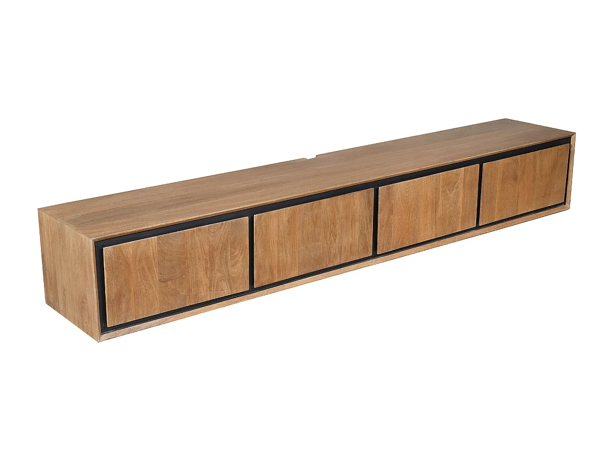 Tv meubel RichWood - 35x200x30cm - Bruin
