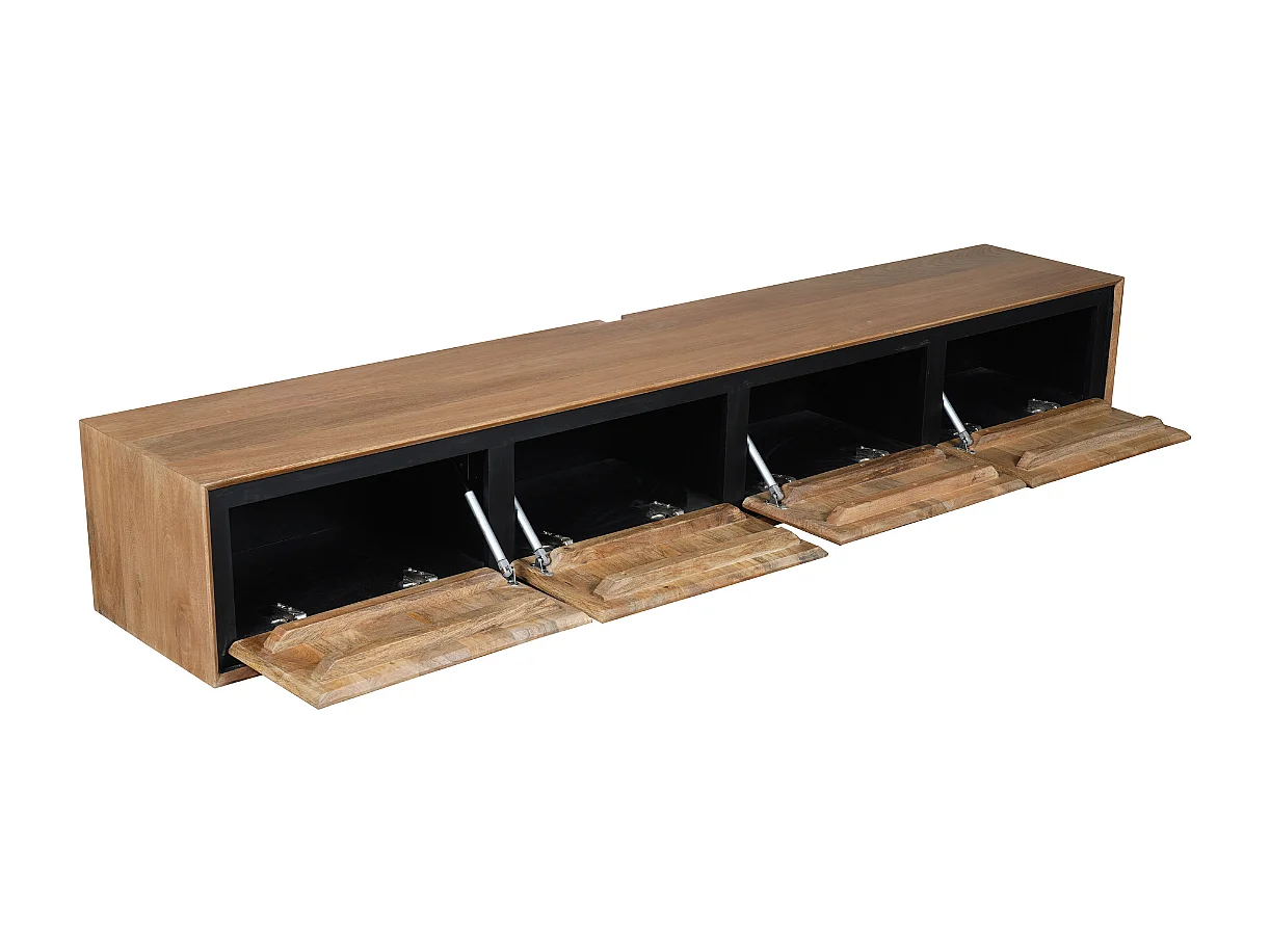 Tv meubel RichWood - 35x200x30cm - Bruin