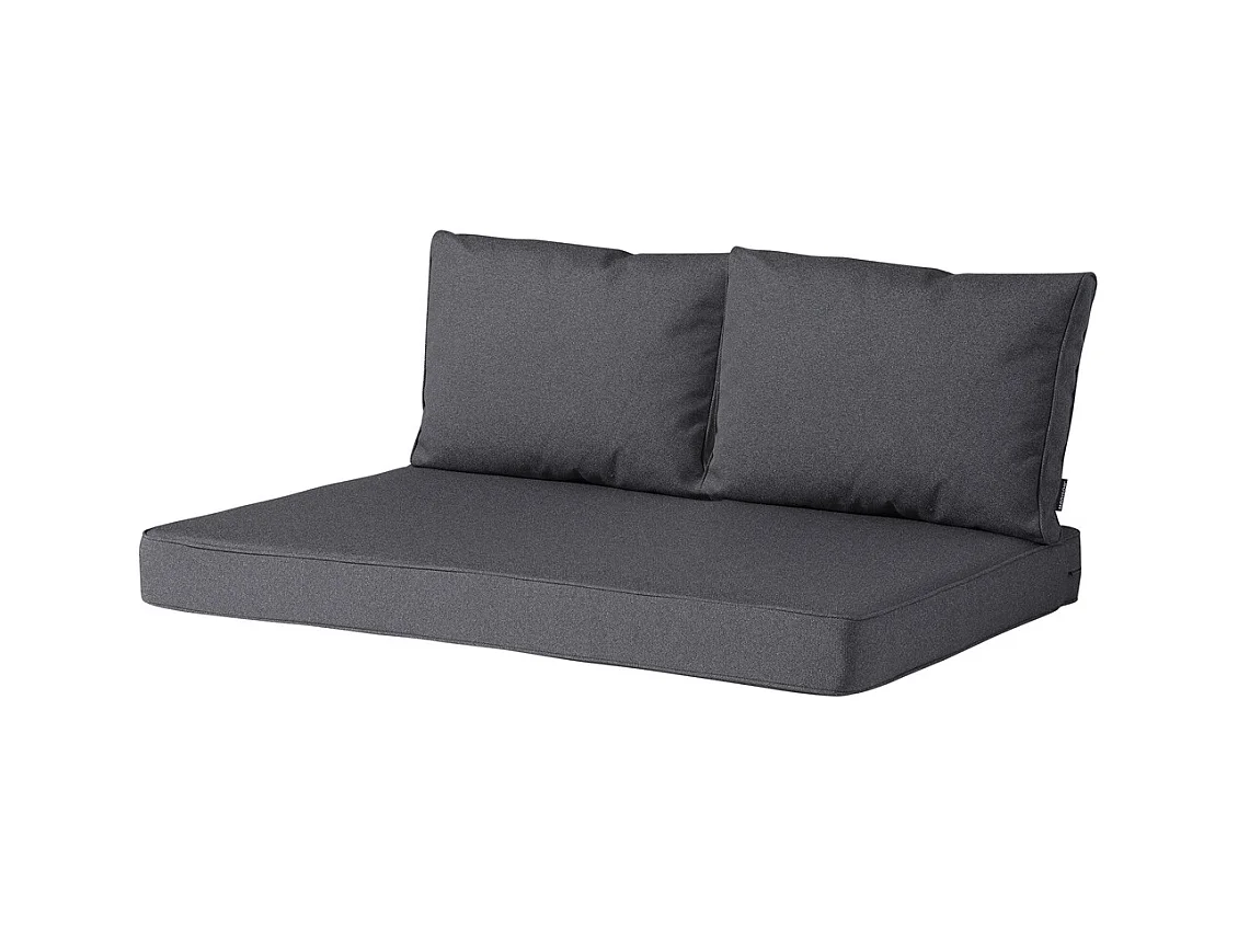 Lounge Zitkussen Manchester grey - Ca. 120x80 cm