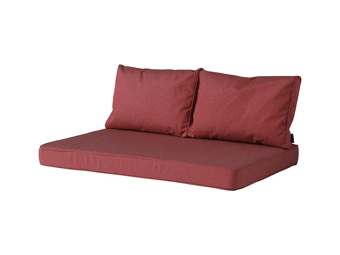 Lounge Zitkussen Manchester red - Ca. 120x80 cm
