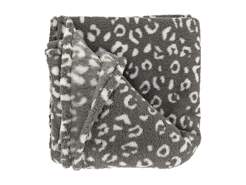 Plaid Zion 150x200cm - Dunkelgrau