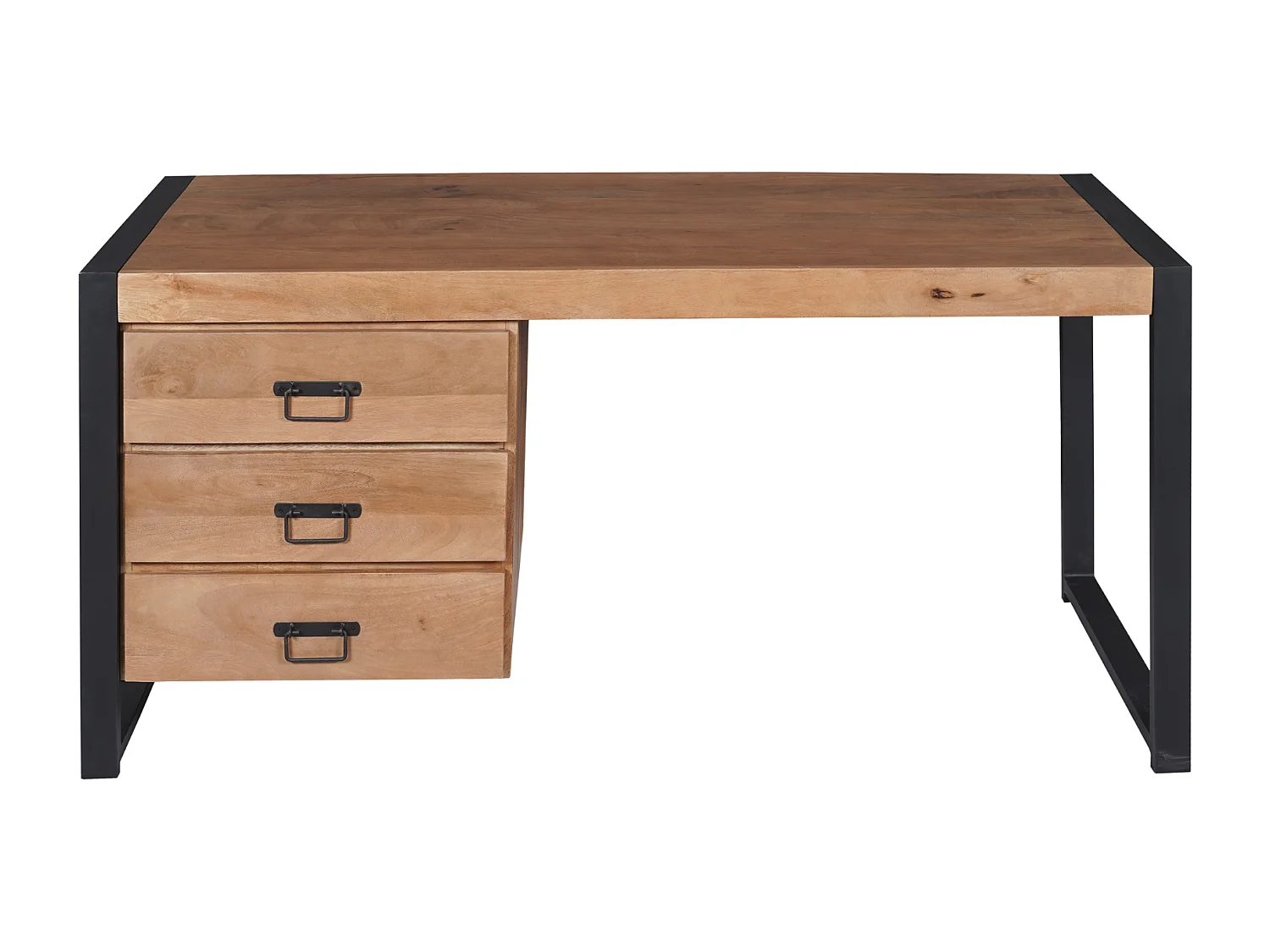 Bureau Boaz - 58x145x74cm - Bruin