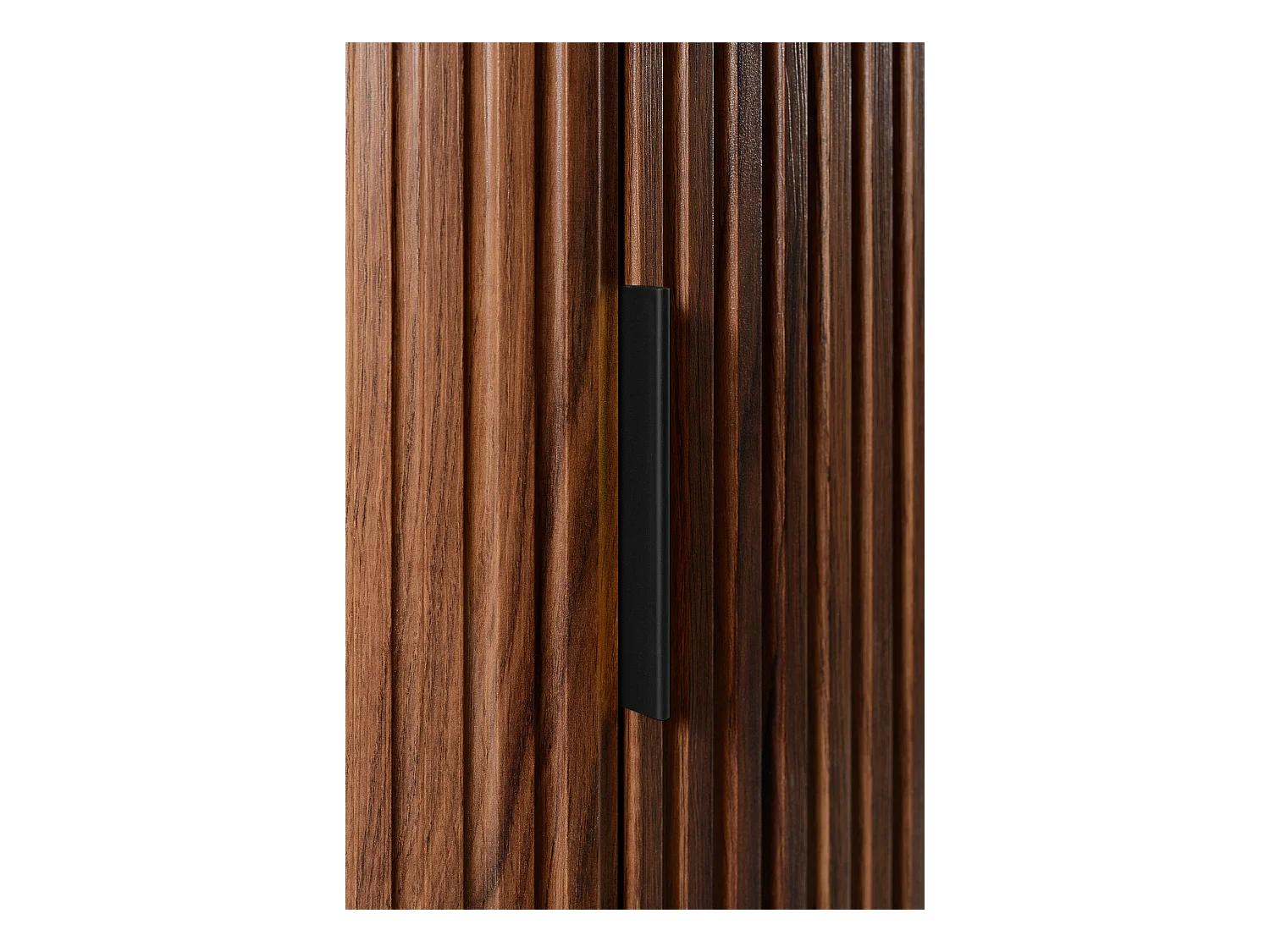 Badezimmer-Wandschrank, Eiche-Nussbaum, 35,5 x 139 x 31,5 cm