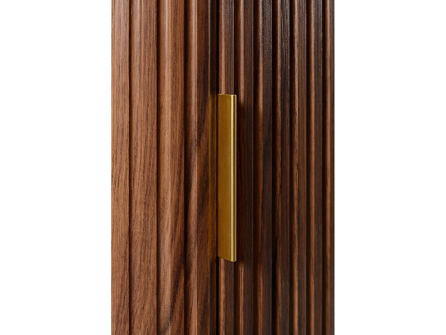 Meuble de salle de bain suspendu, chêne noyer, 35,5 x 79 x 31,5 cm