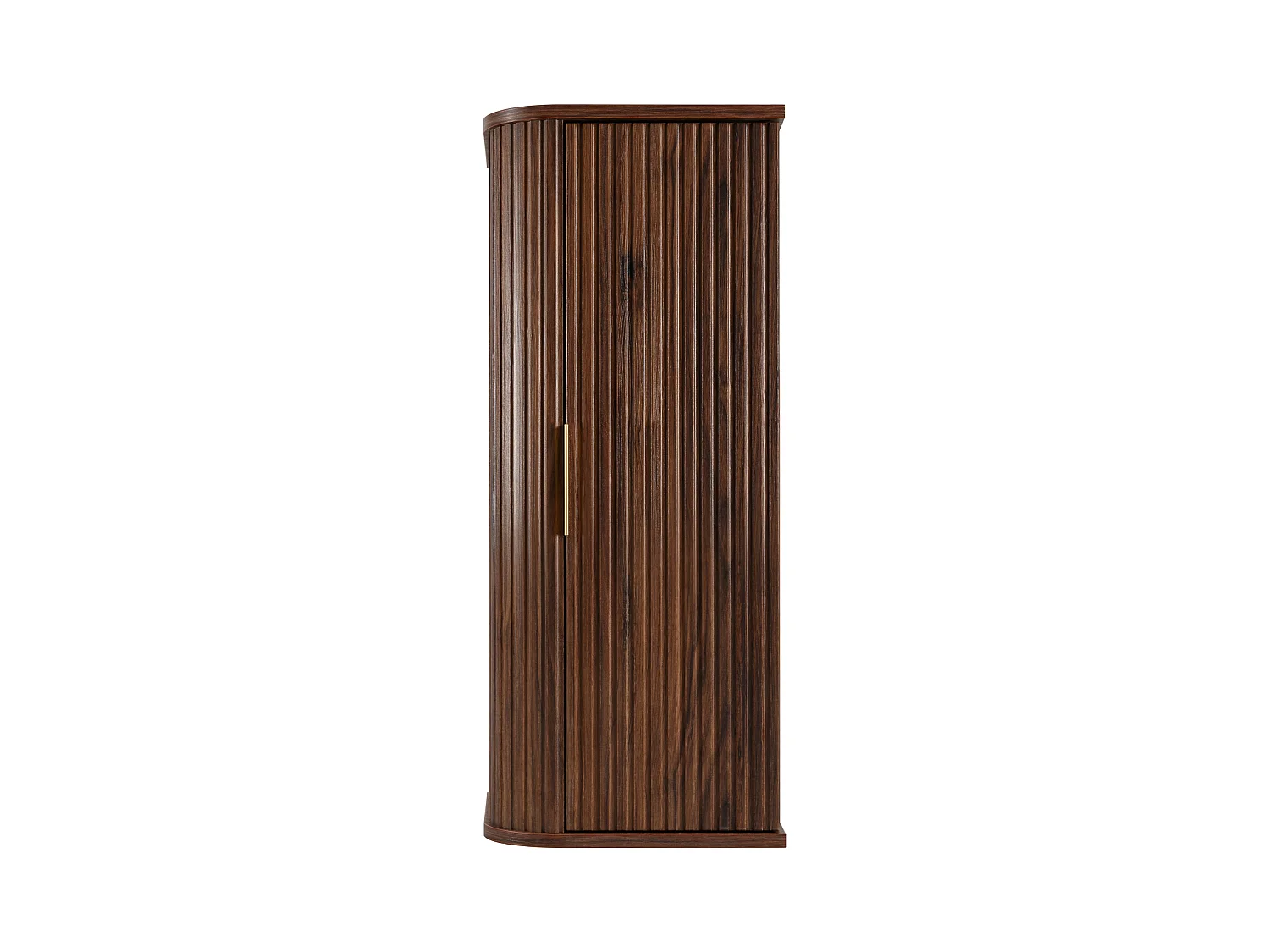 Mueble de baño suspendido, roble nogal, 35,5 x 79 x 31,5 cm