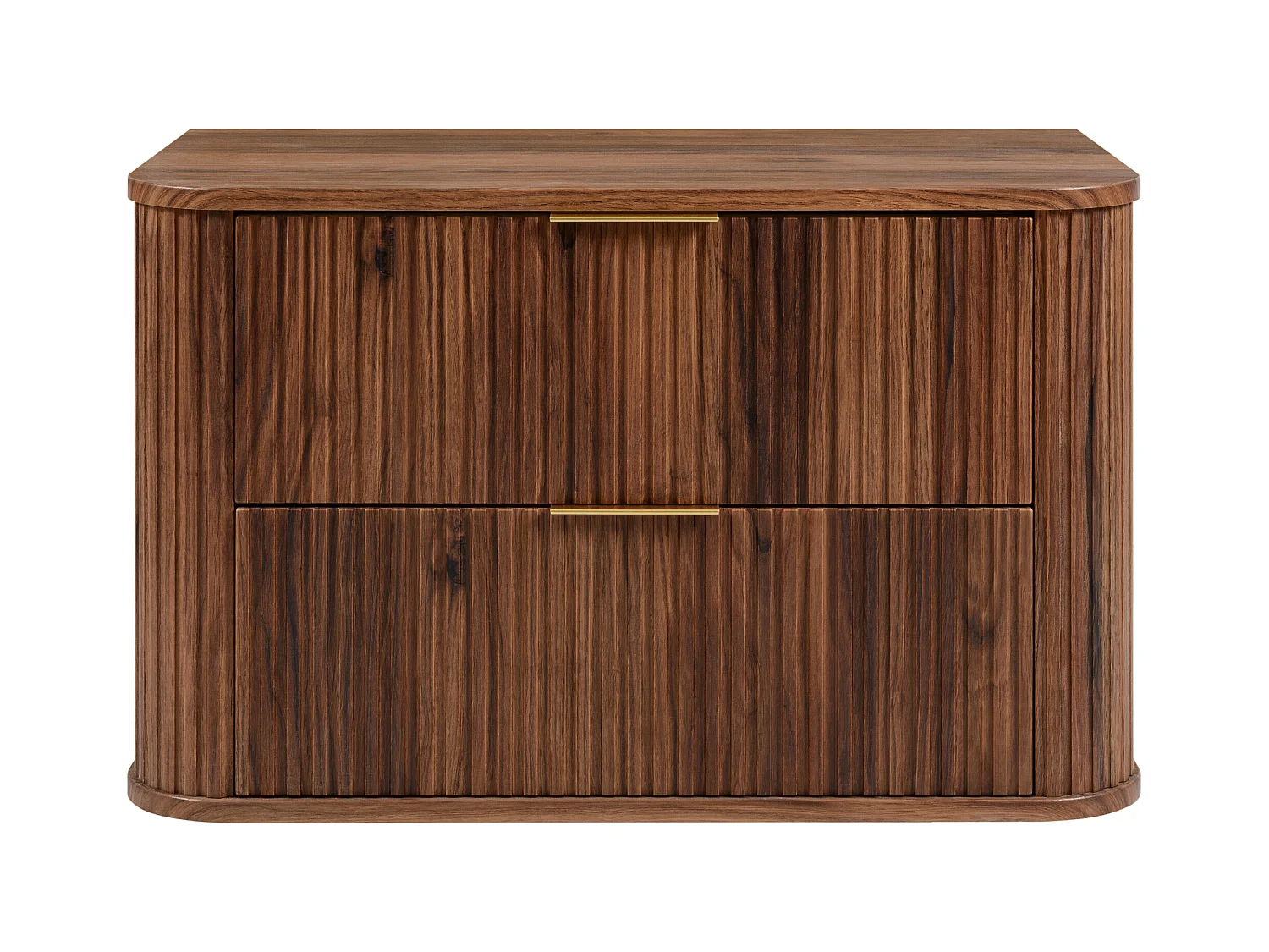 Meuble vasque suspendu pour salle de bain, chêne noyer, 80,4 x 51,7 x 41,5 cm