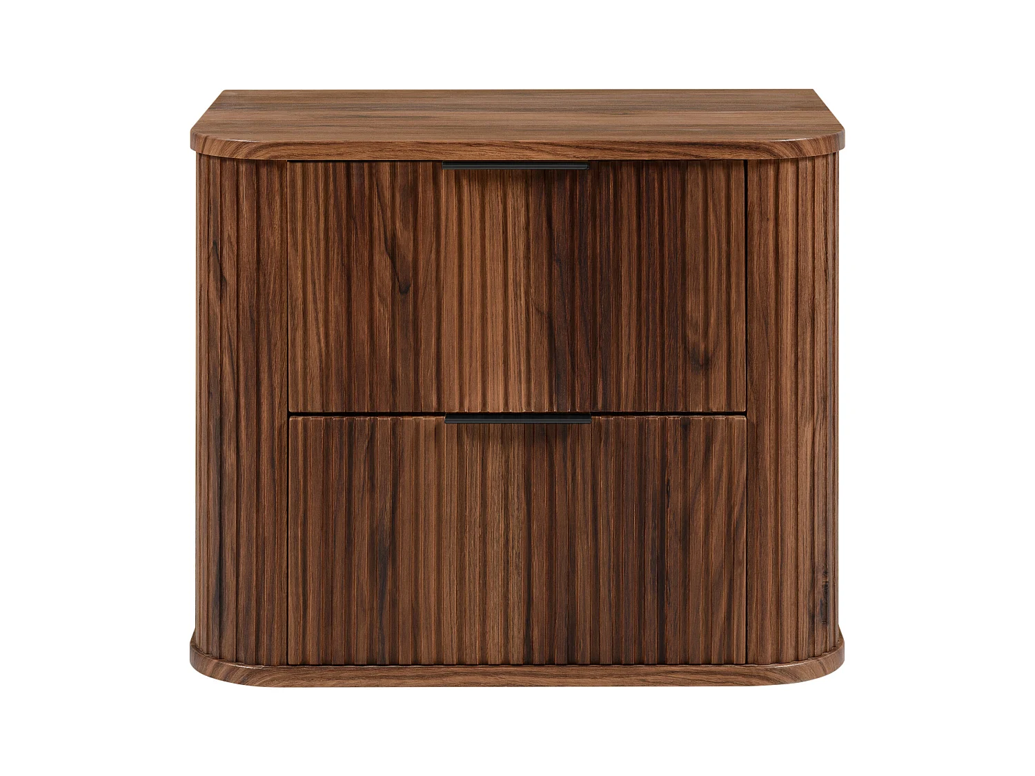 Meuble vasque suspendu pour salle de bain, chêne noyer, 60 x 51,7 x 41,5 cm