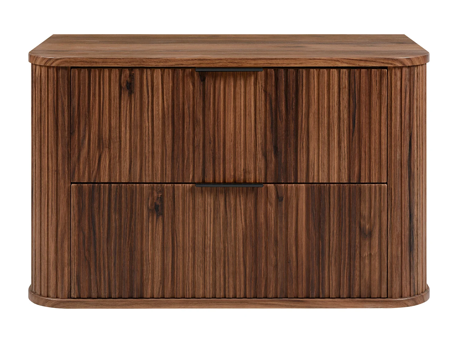 Meuble vasque suspendu pour salle de bain, chêne noyer, 80,4 x 51,7 x 41,5 cm