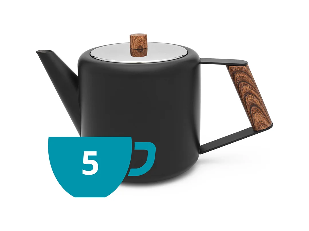 Duet® Design Boston - Théière 1.1 L Noir Mat