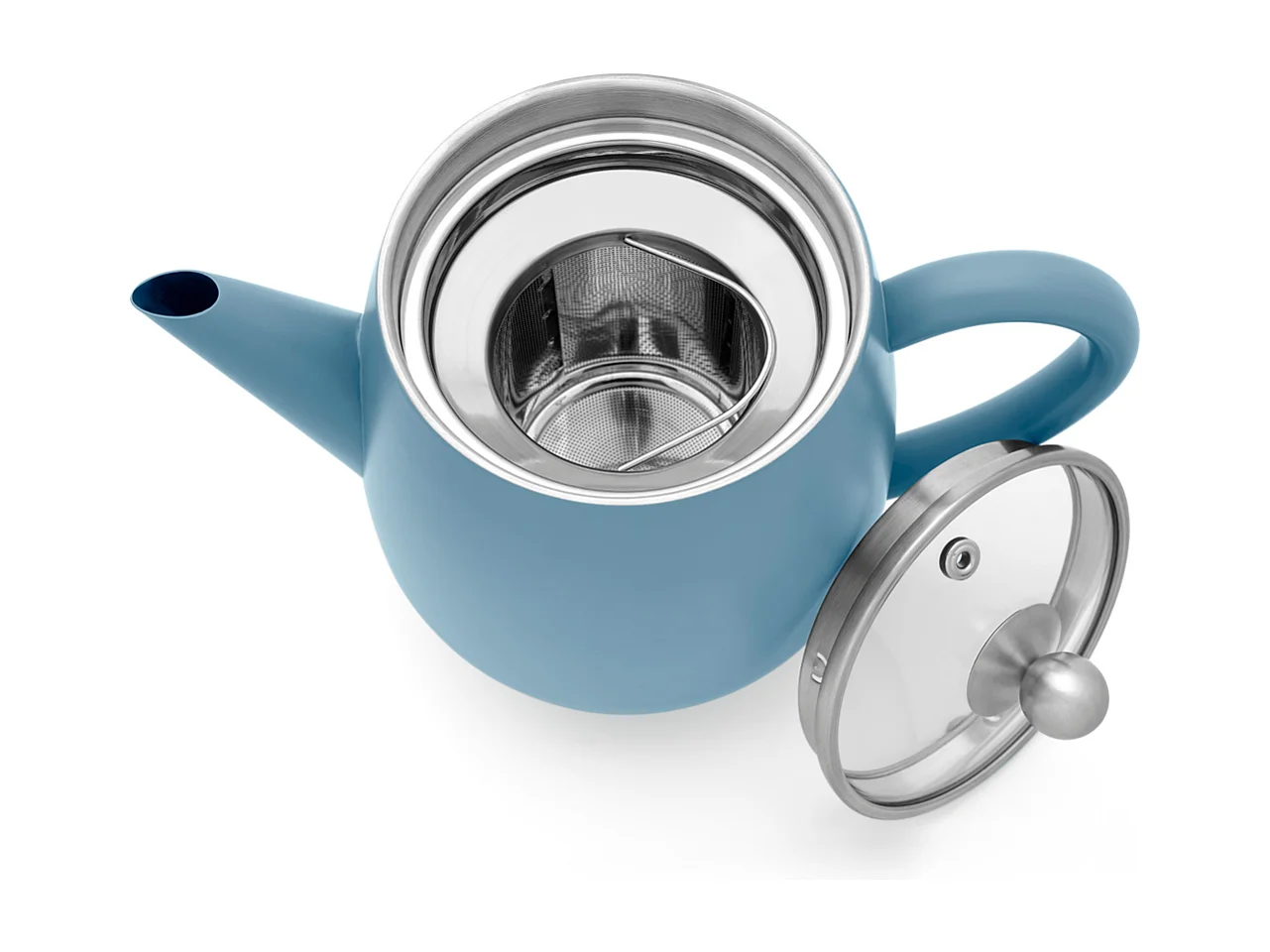 Duet® Eva Bleu glacier - Théière 1.1 L