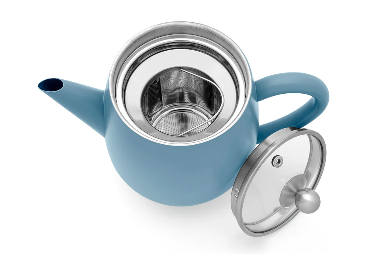 Duet® Eva Bleu glacier - Théière 1.1 L