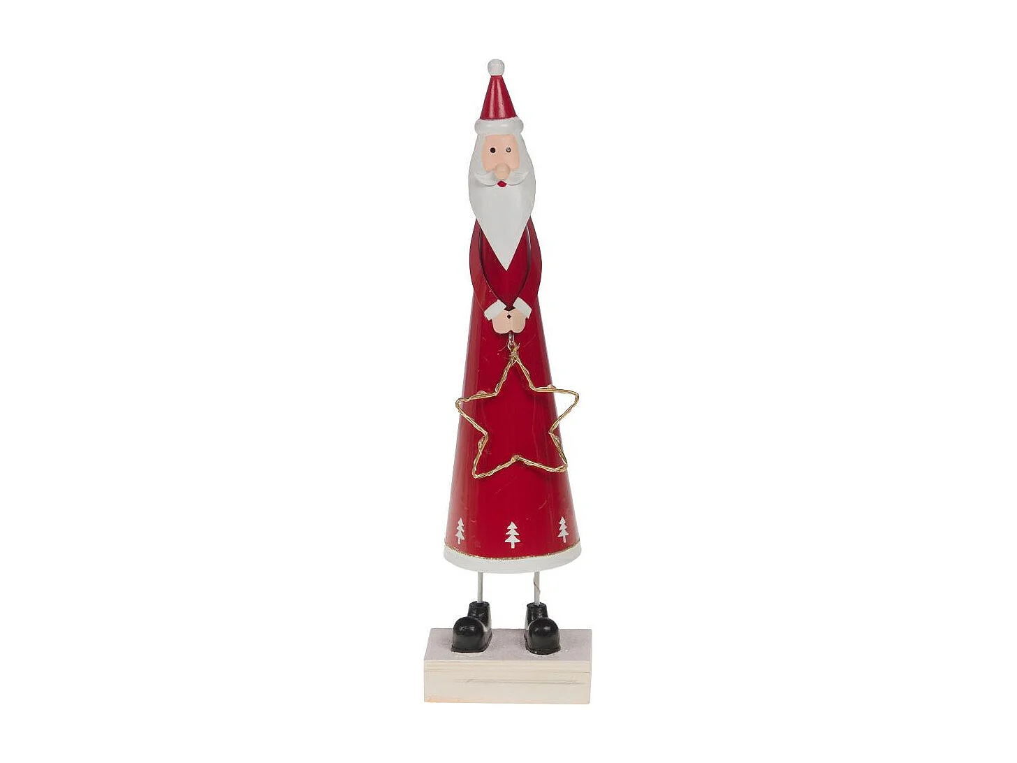 Père Noël Led à poser rouge