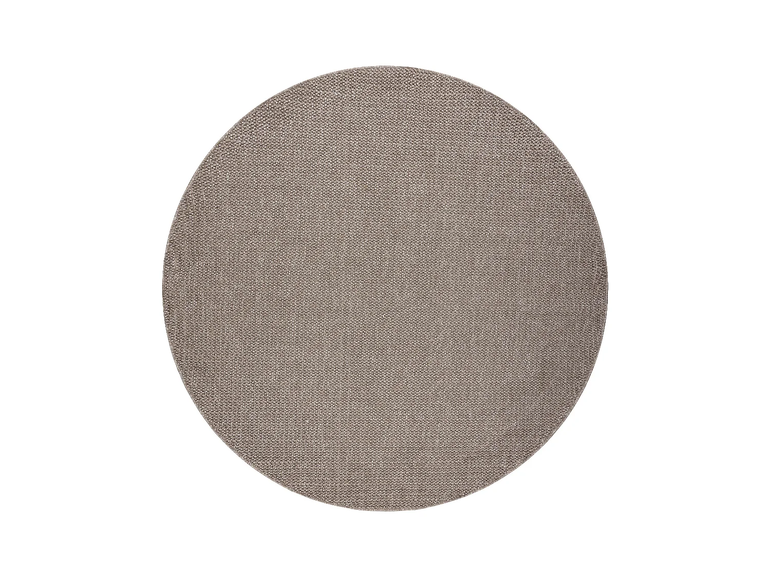 Tapis CASABLANCA LOOP cercle marron, bouclé, doux cercle 200 cm