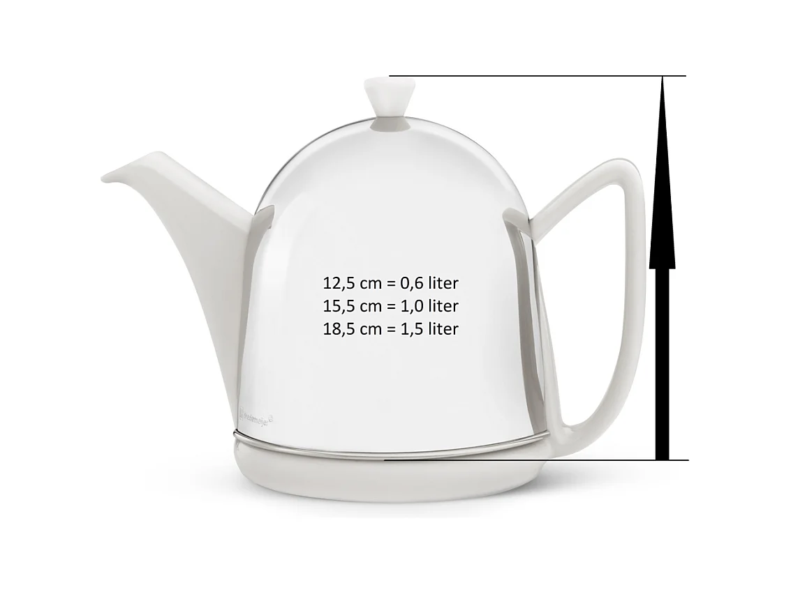 Cosy® Blanc - Théière 1 L