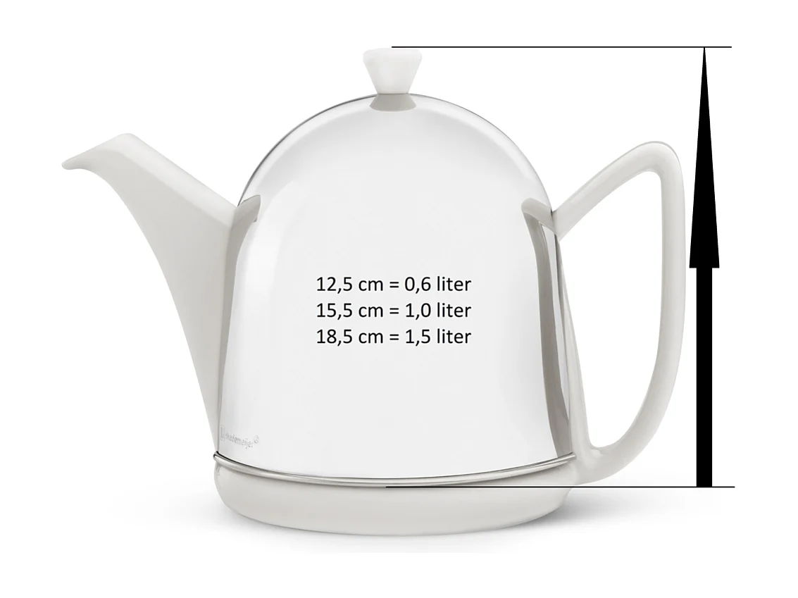 Cosy® Blanc - Théière 1 L