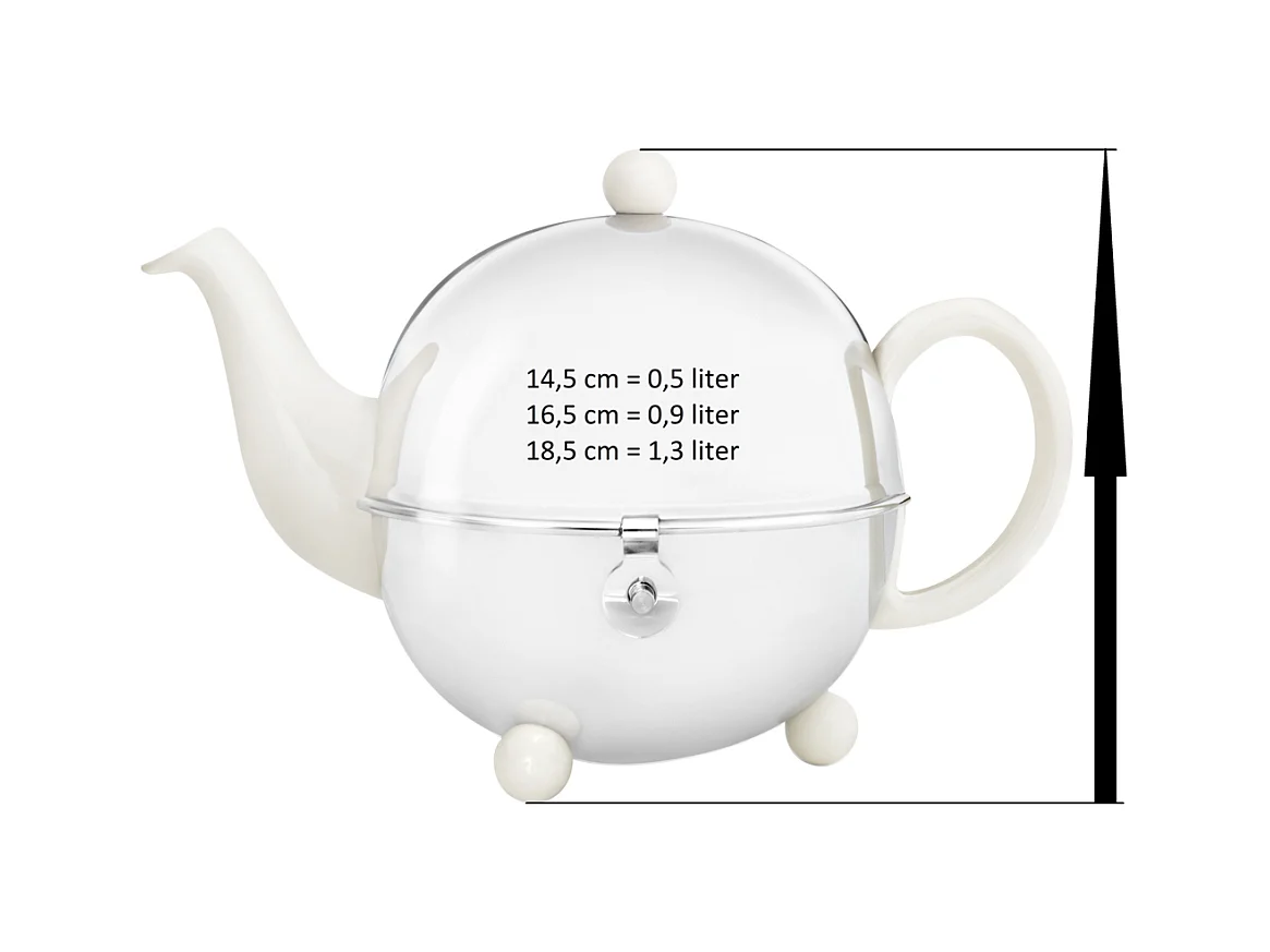 Cosy® Blanc - Théière 0.9 L
