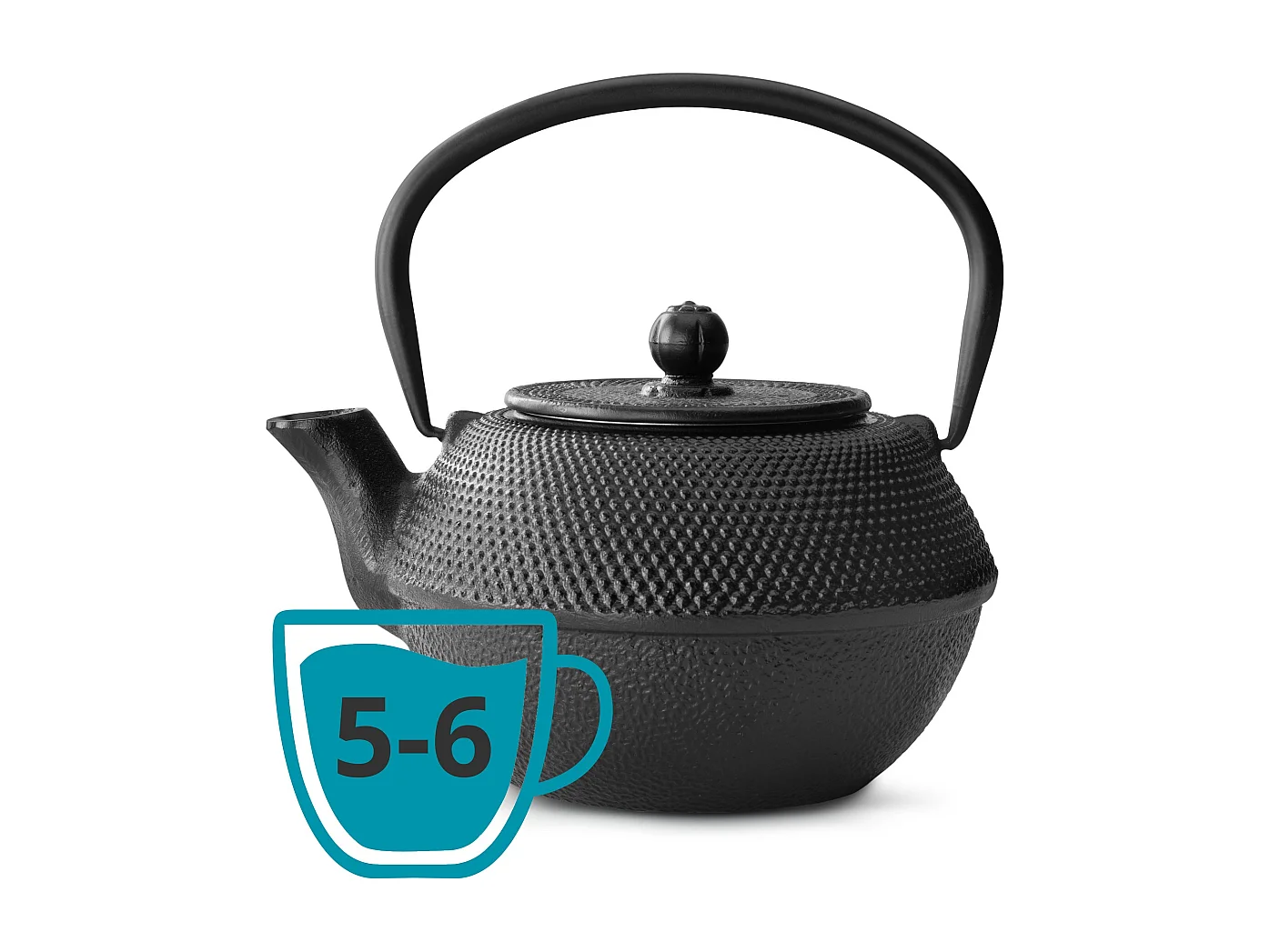 Asia Noir - Théiere en fonte 1.1 L