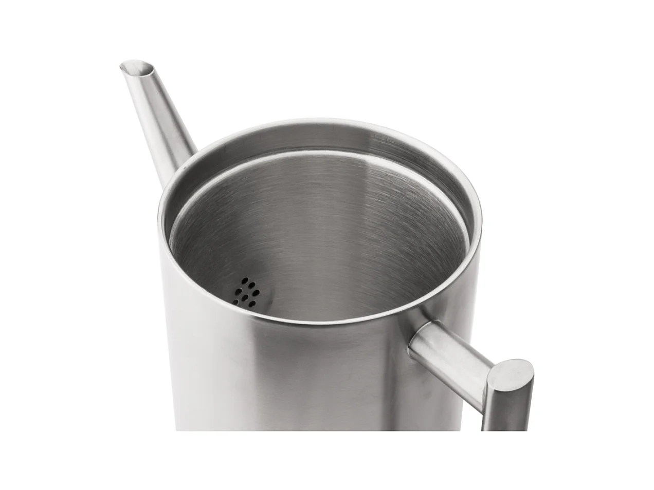 Minuet® - Théière Cylindre 1.2 L en métal satiné