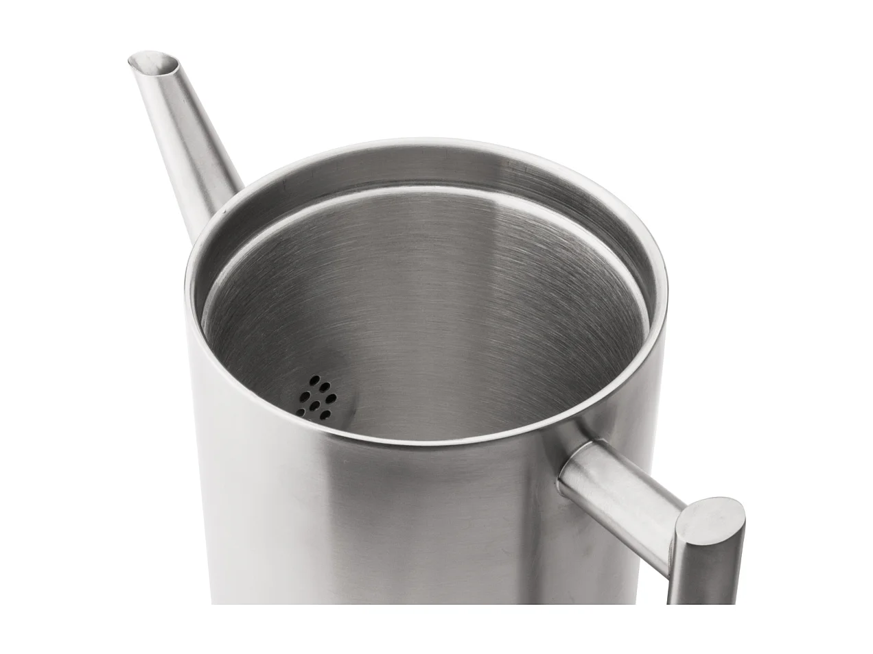 Minuet® - Théière Cylindre 1.2 L en métal satiné