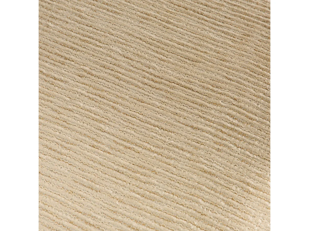 Lot de 2 chaises tissu chiné et pieds metal VESPER