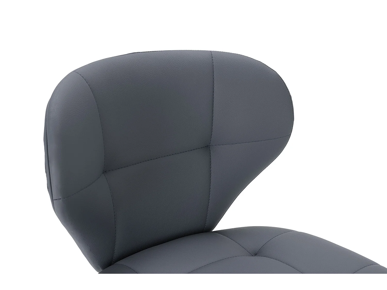 Set di 2 sedie con gambe in metallo nero L50 cm - MAURA