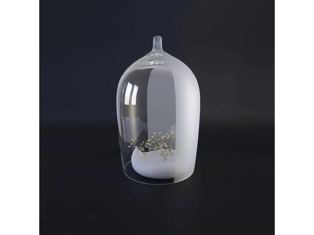 Habitat - Cloche en verre - Design by Piergil Fourquié pour Designerbox - Nippy