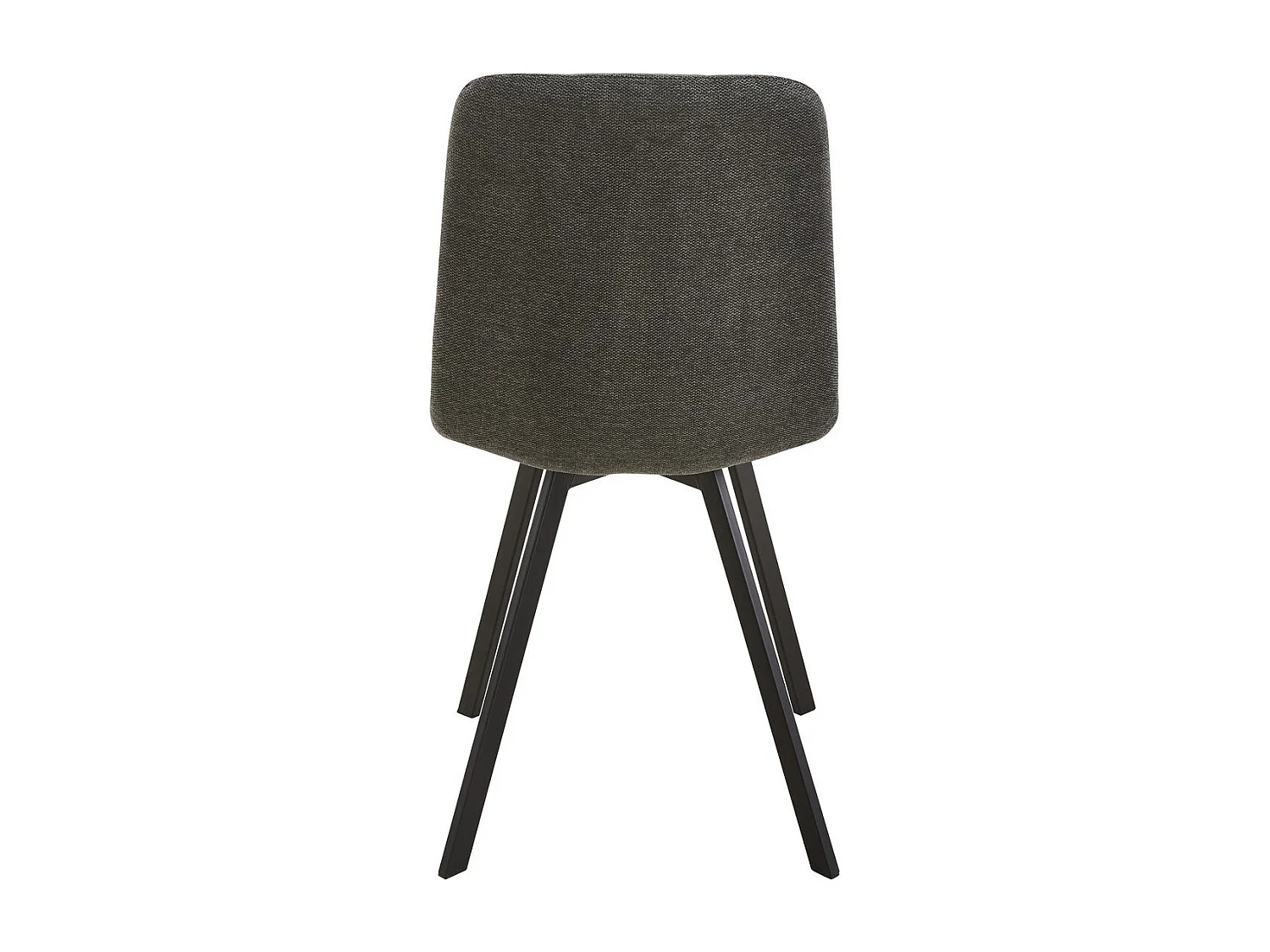 Lot de 4 chaises matelassées tissu chiné CHILLI