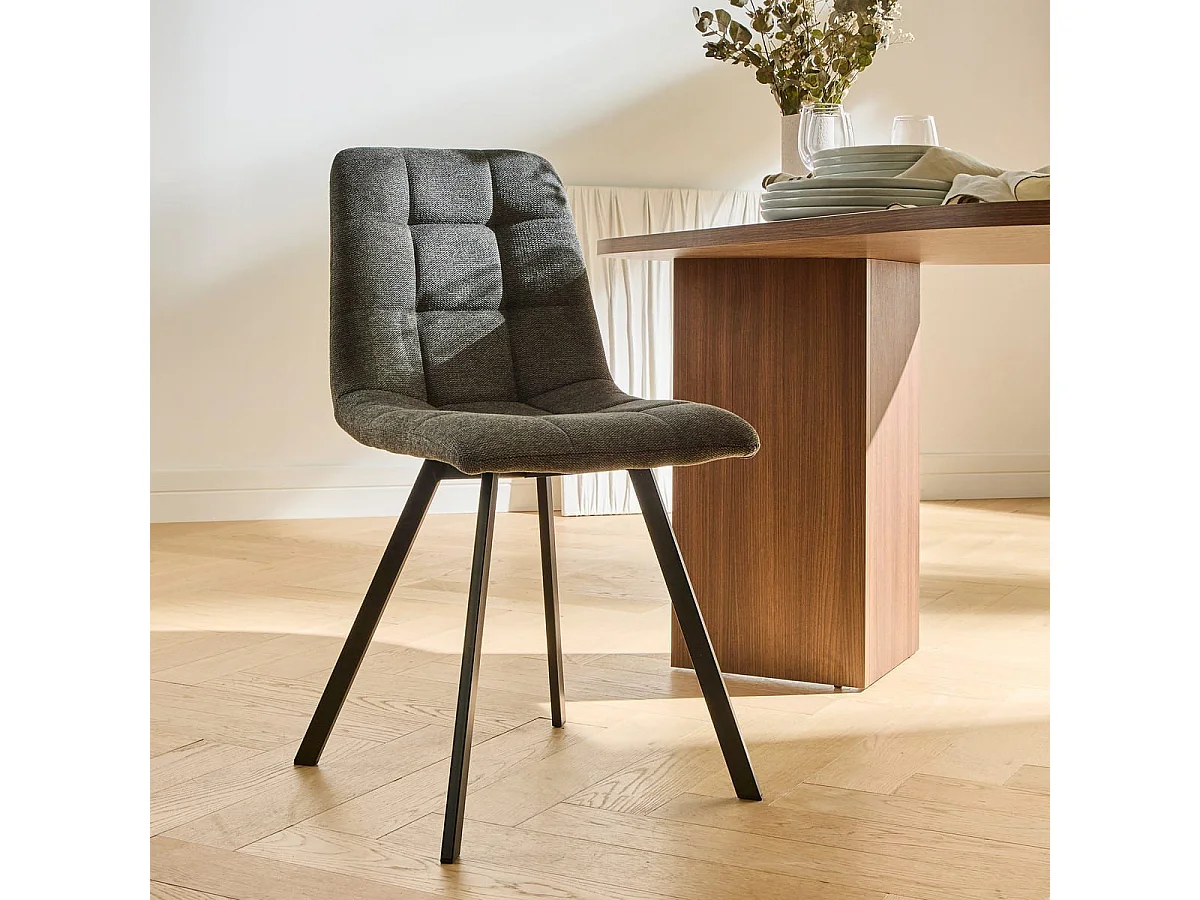 4er-Set gepolsterte Stühle - CHILLI