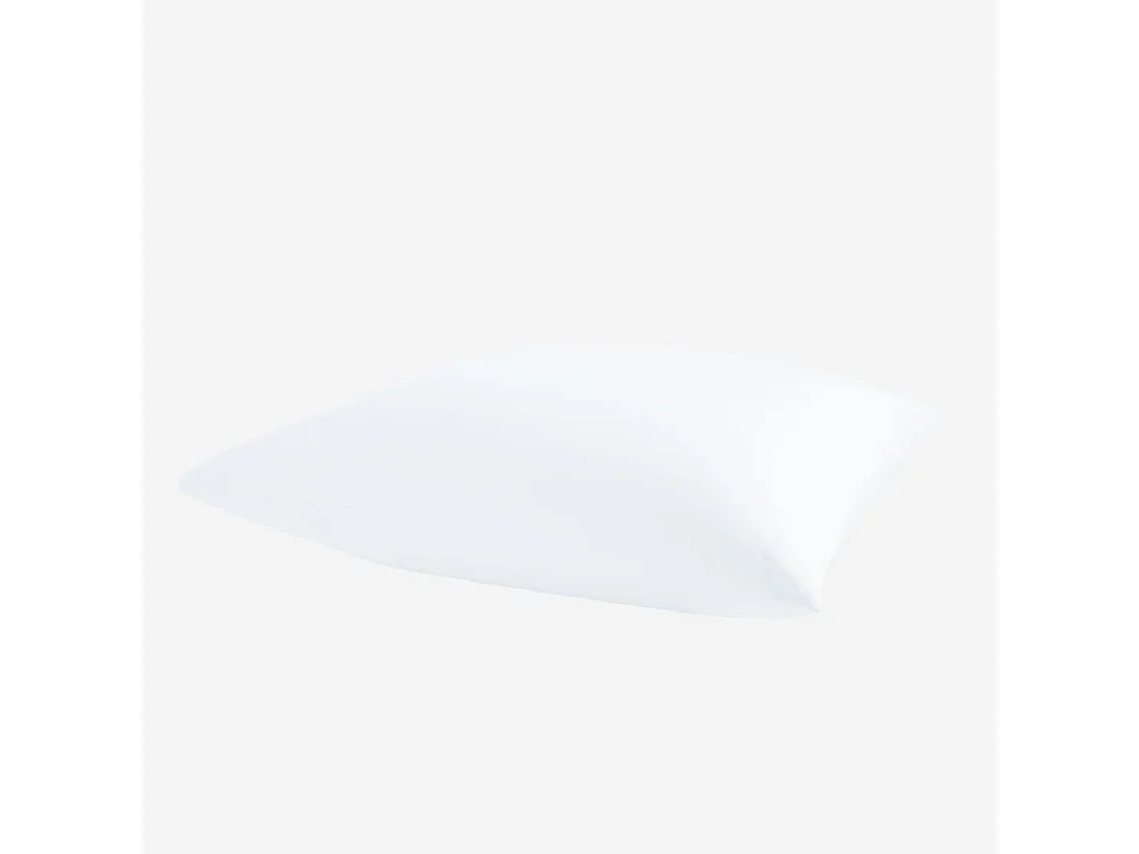 Habitat - Taie d'oreiller en percale de coton - 65 x 65 cm - Blanc - Amance