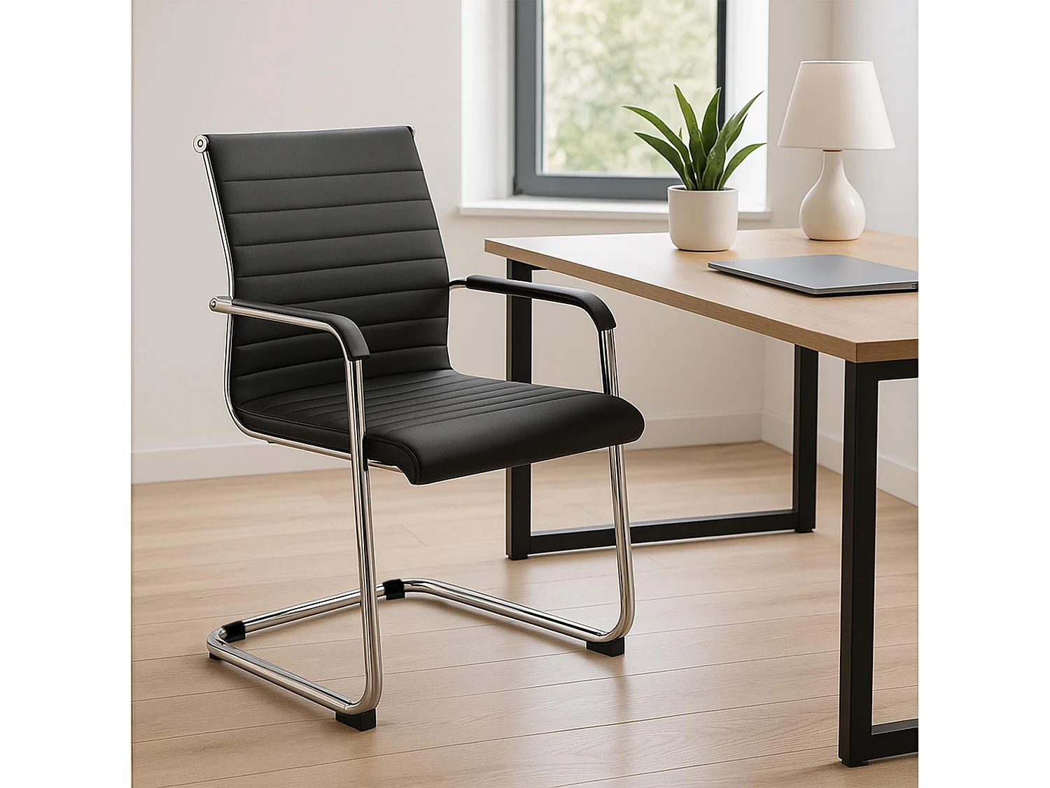 chaises oscillantes - Métal - Noir - Hakon