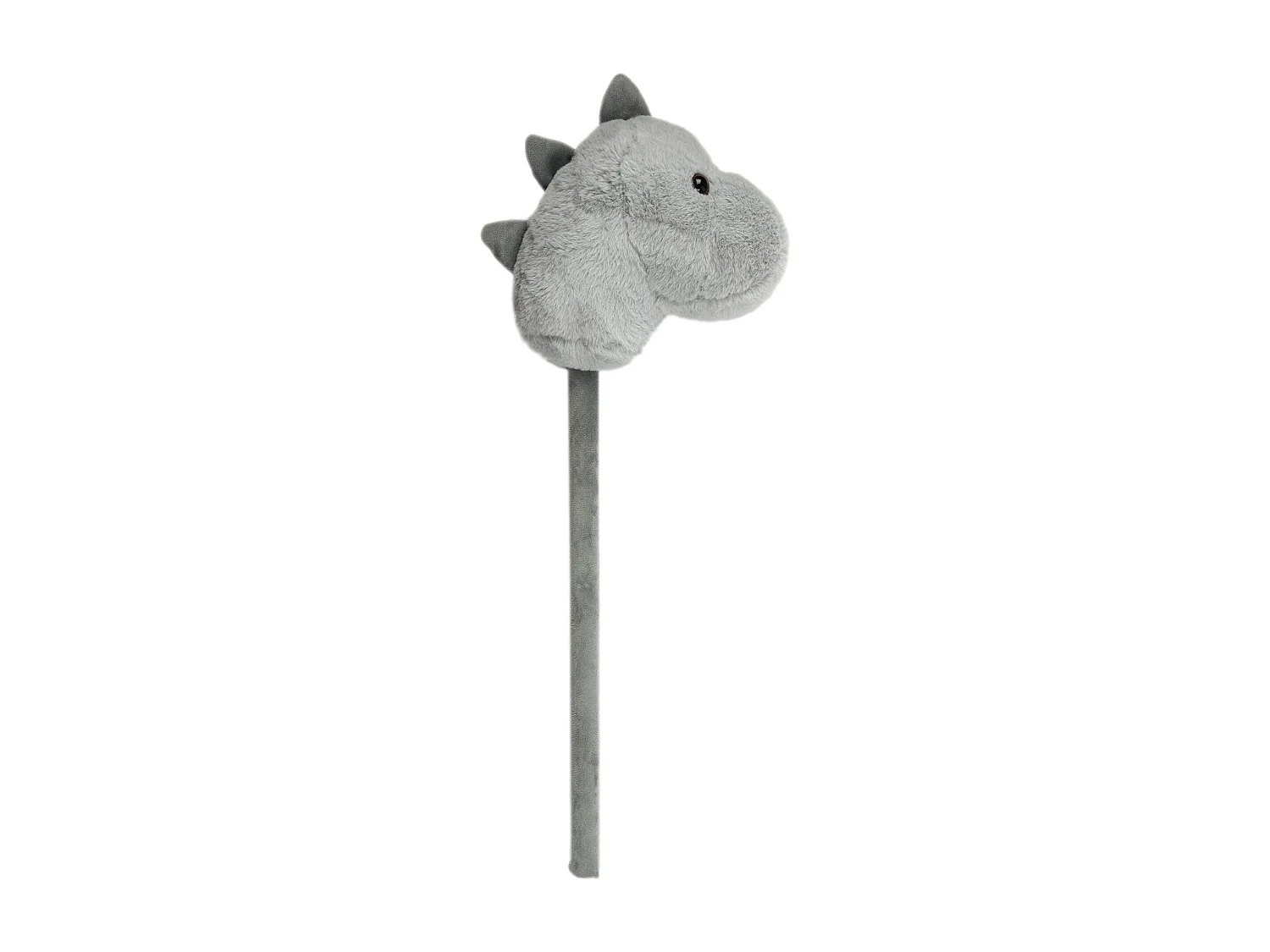 Bâton Sonore Dinosaure 75cm Gris en Tissu Polyester