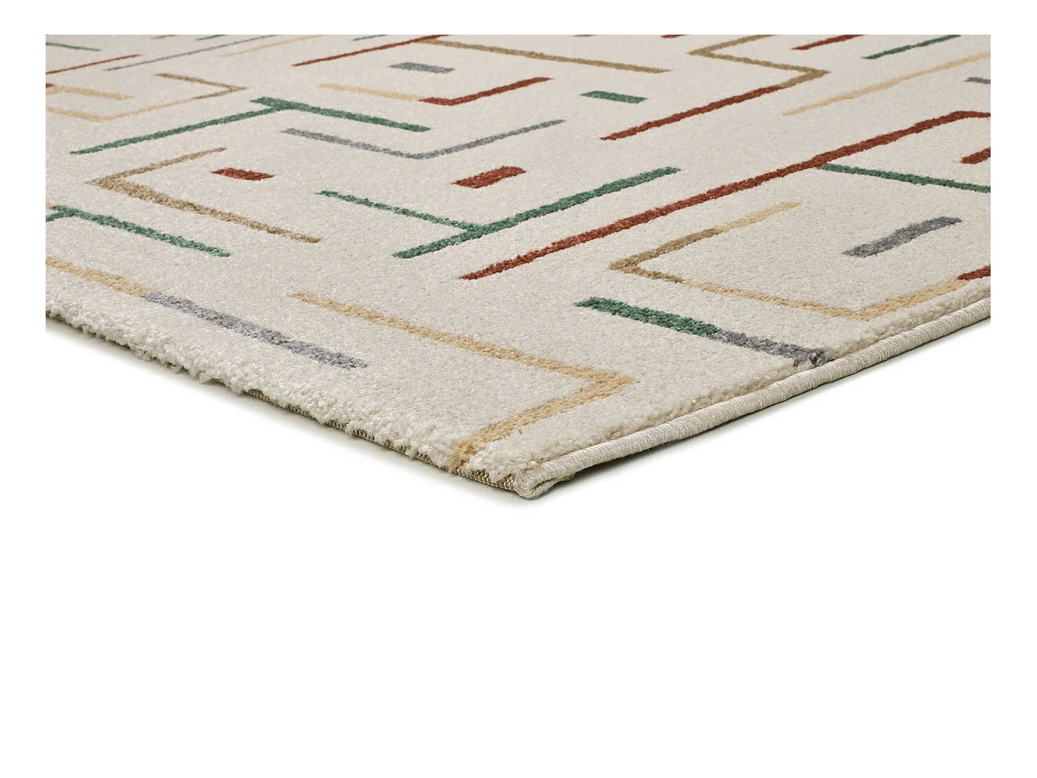 Tapis intérieur - géométrique - multicolore - 200 x 290 cm - BERUTI