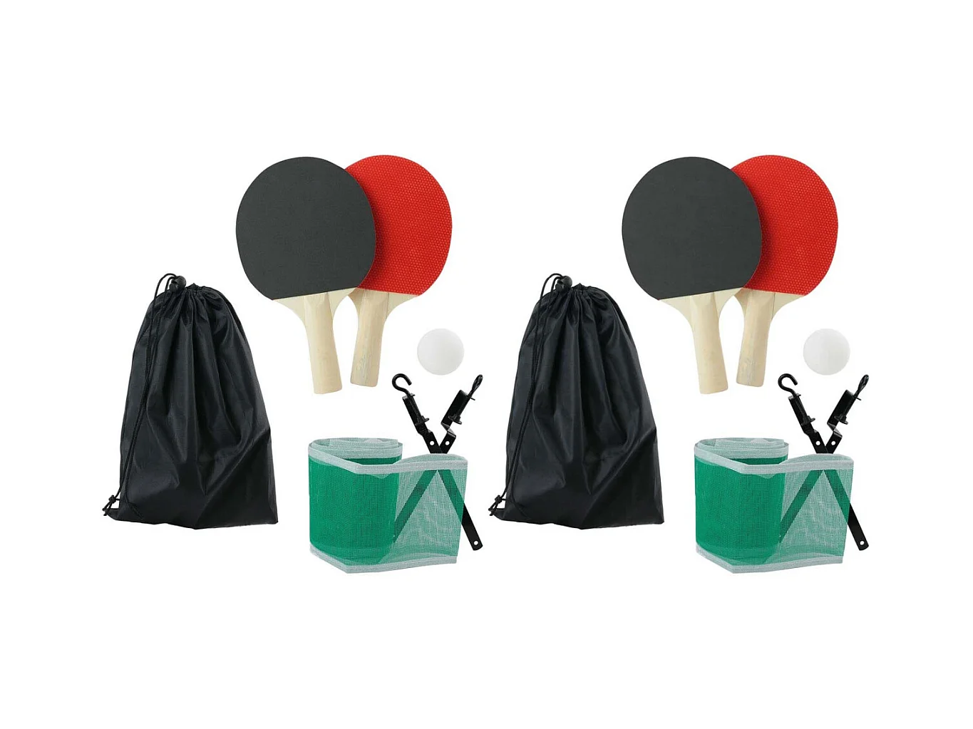 Jeu mini ping pong mobile (Lot de 2)