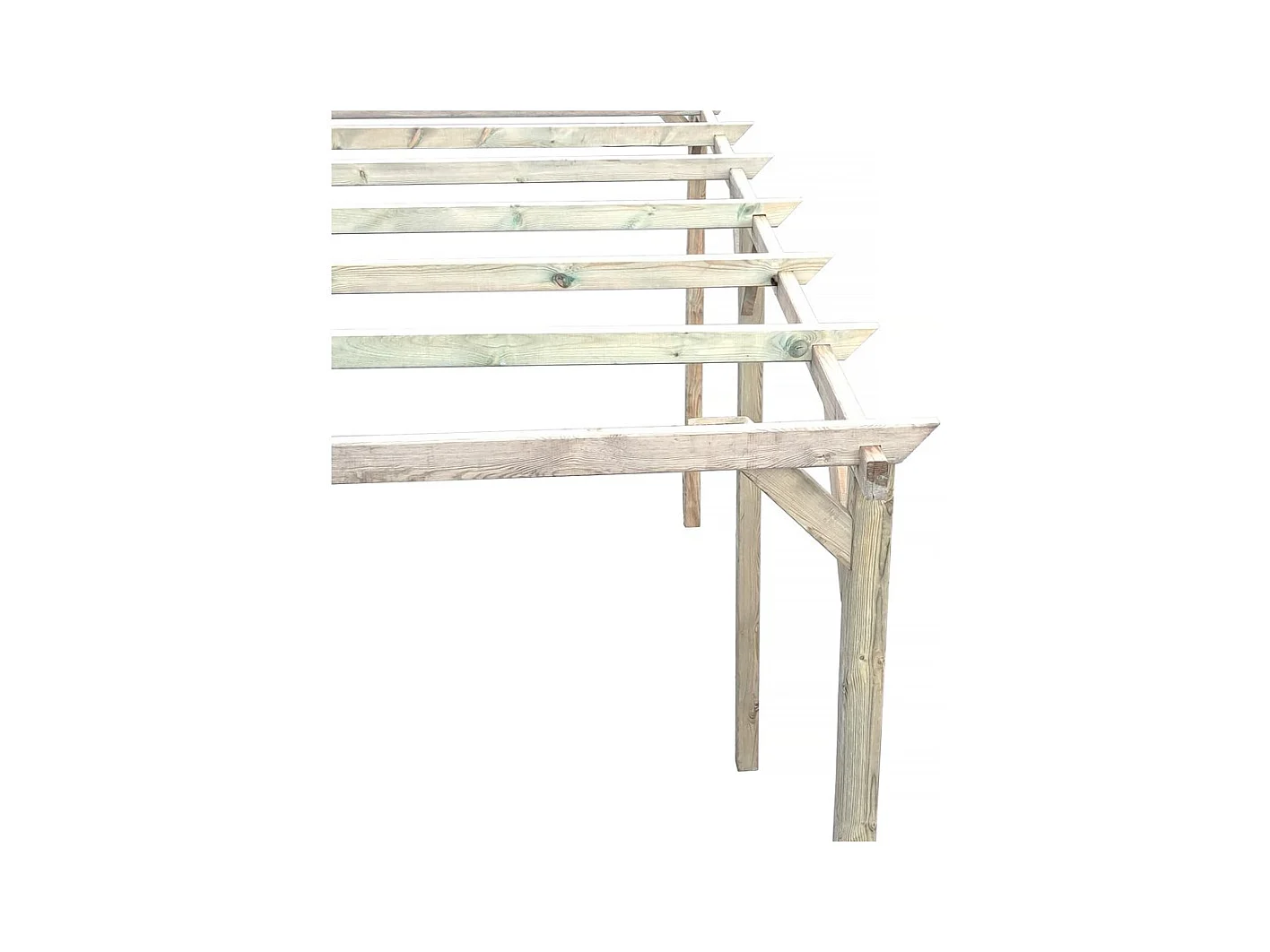 Carport voiture en bois "Sunny" 3 x 5 m