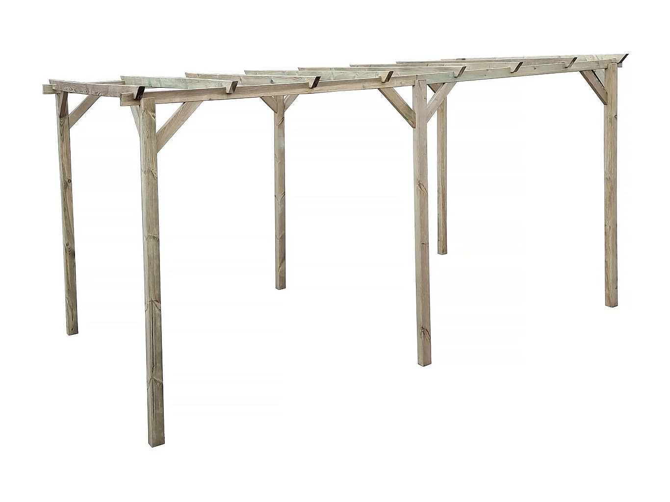 Carport voiture en bois "Sunny" 3 x 5 m