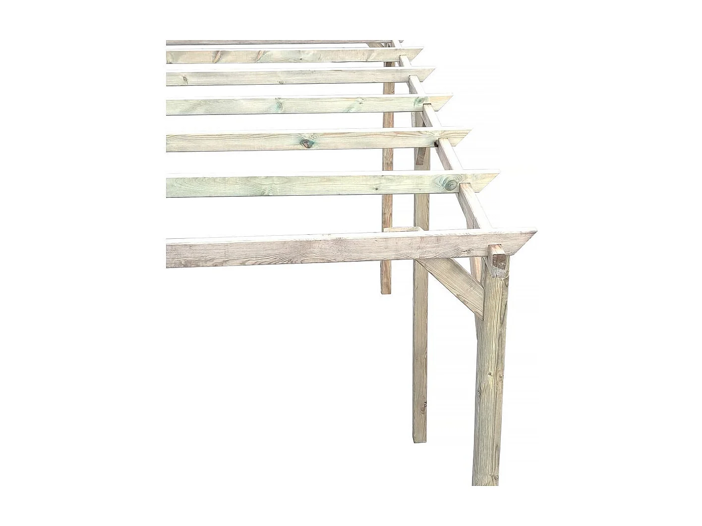 Carport voiture en bois "Sunny" 3 x 5 m