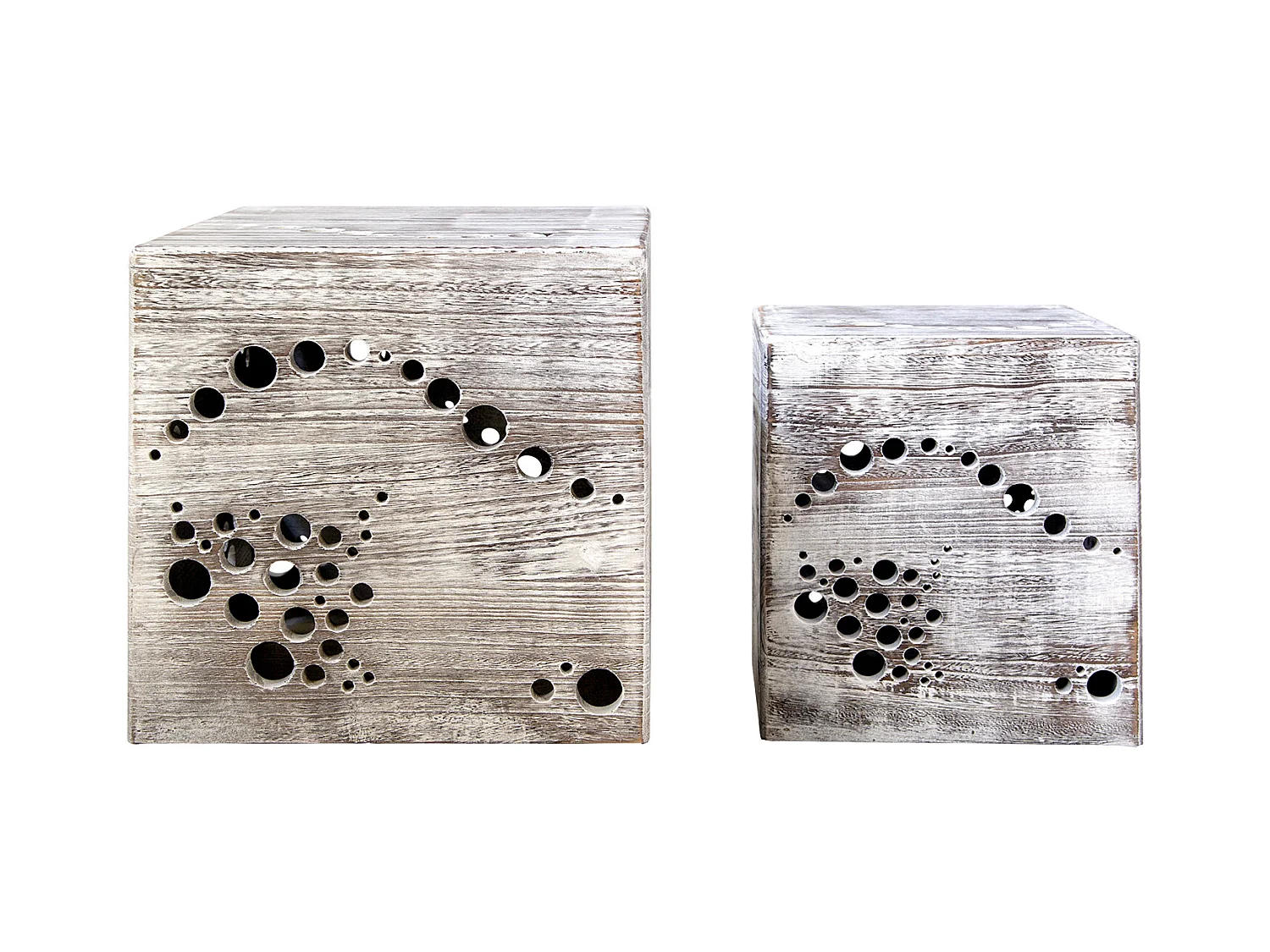 Table basse 45x45x45 cm Gris