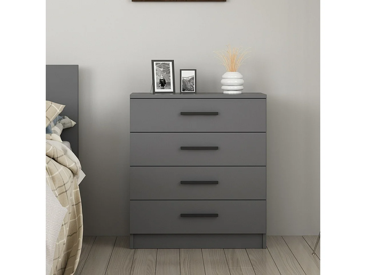 Cómoda Kale-4925 blanco 70x79x42 cm