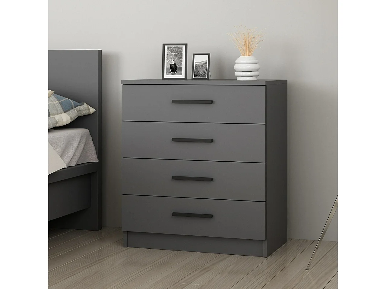 Cómoda Kale-4925 blanco 70x79x42 cm