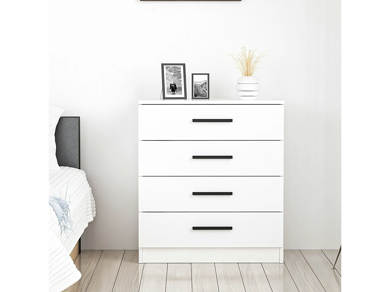 Cómoda Kale-85 blanco 70x79x42 cm