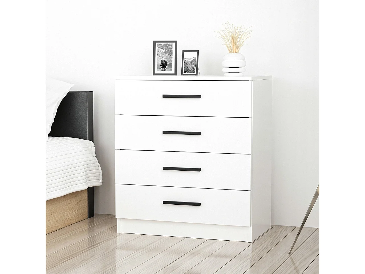 Cómoda Kale-85 blanco 70x79x42 cm