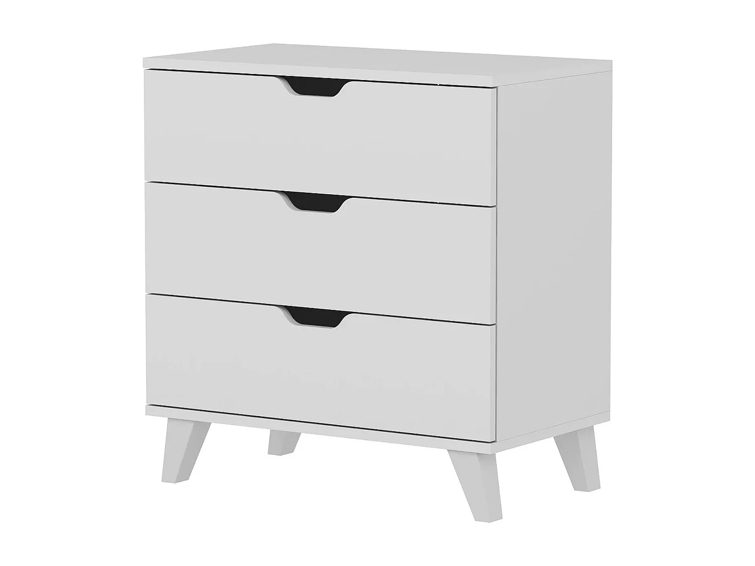 Cómoda Valencia 3 Blanco 72x40x76 cm