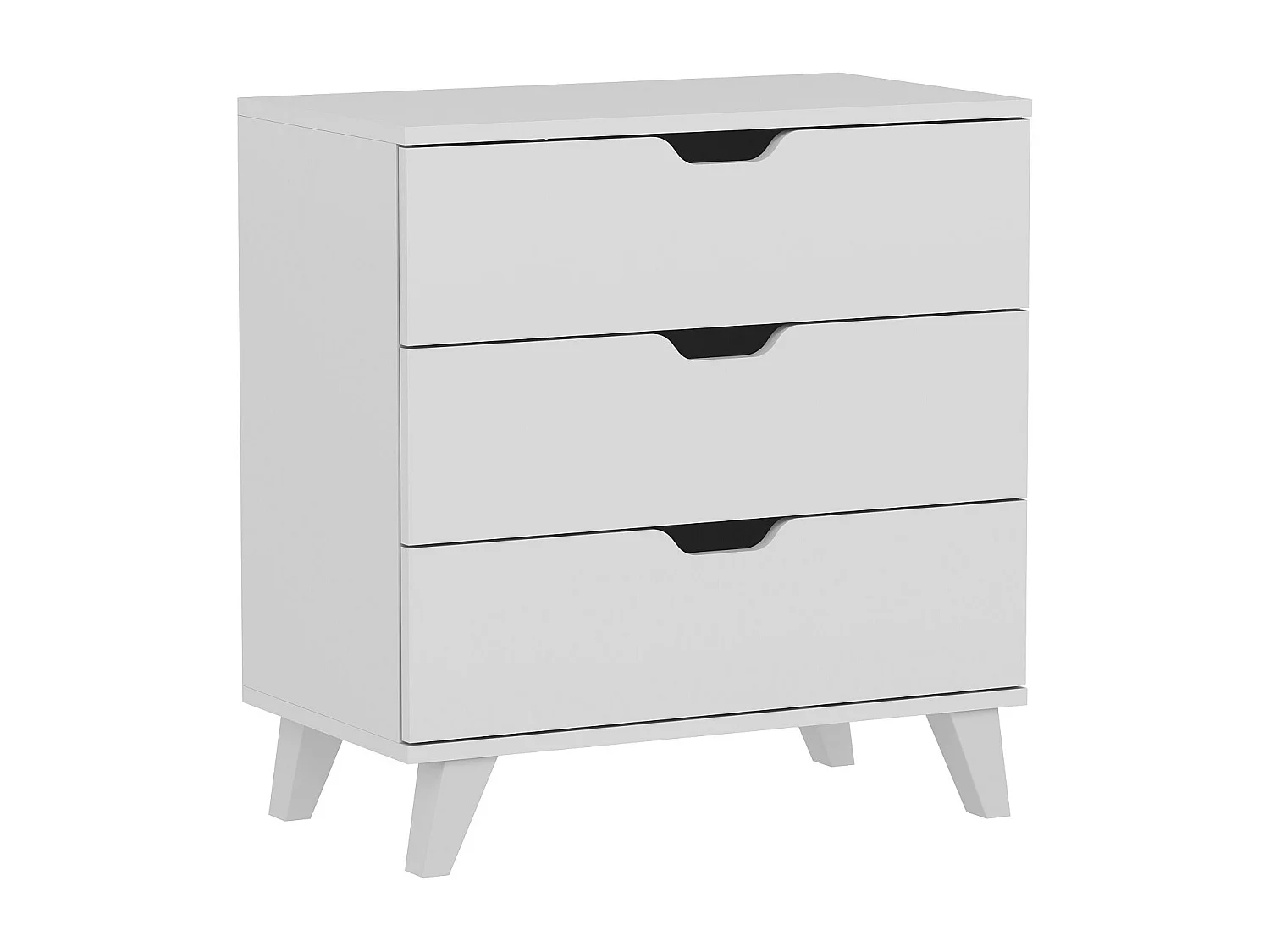 Cómoda Valencia 3 Blanco 72x40x76 cm