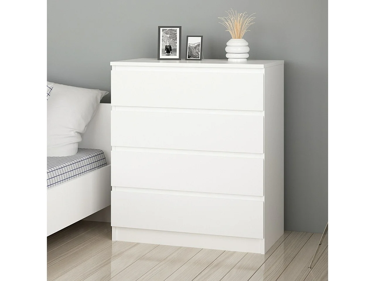 Cómoda Gunes-4279 blanco 80x92x46 cm