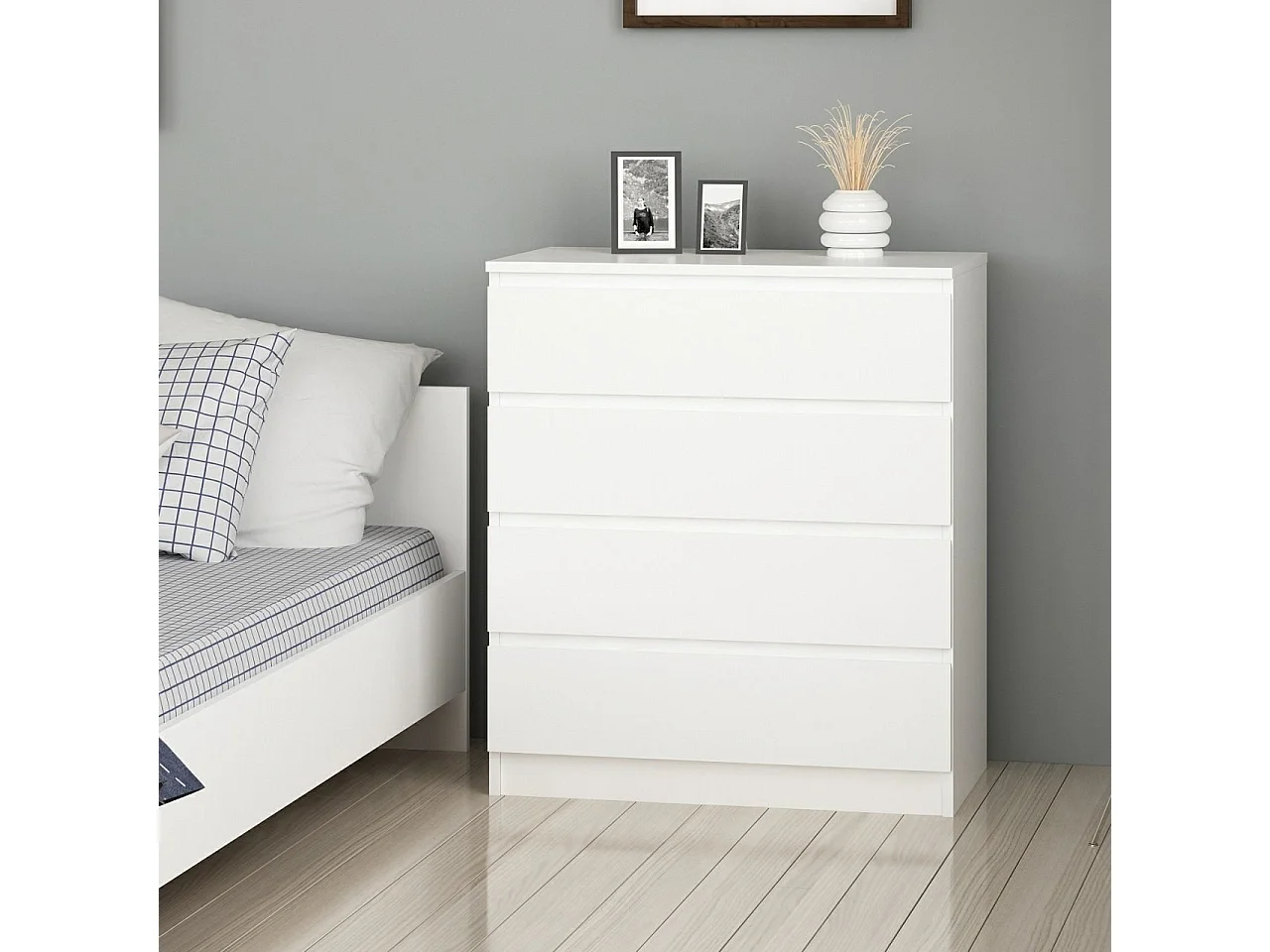 Cómoda Gunes-4279 blanco 80x92x46 cm